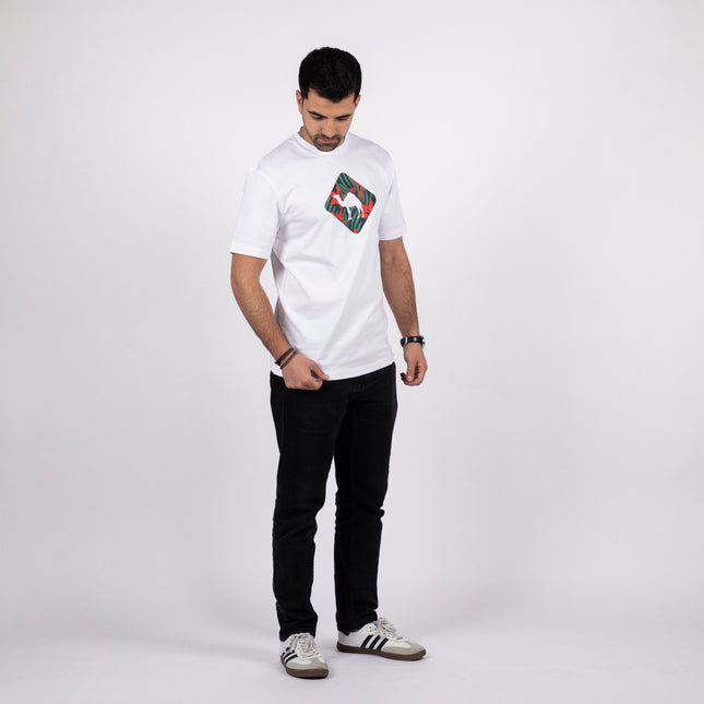 Jobedu Camel Crossing Tropical | Basic Cut T-shirt - Graphic T-Shirt - Unisex - Jobedu Jordan