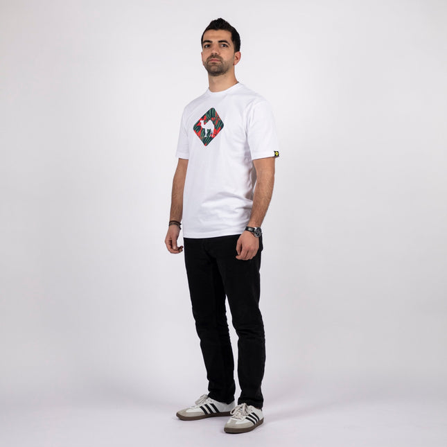 Jobedu Camel Crossing Tropical | Basic Cut T-shirt - Graphic T-Shirt - Unisex - Jobedu Jordan