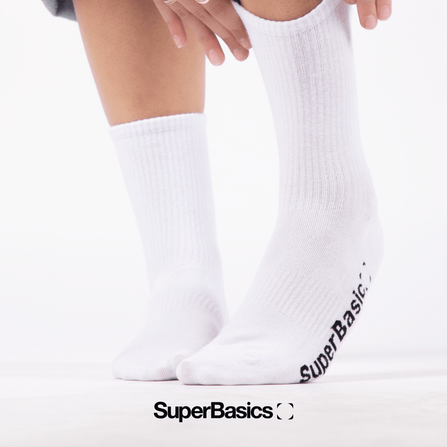 White Socks | Regular - Socks - Jobedu Jordan