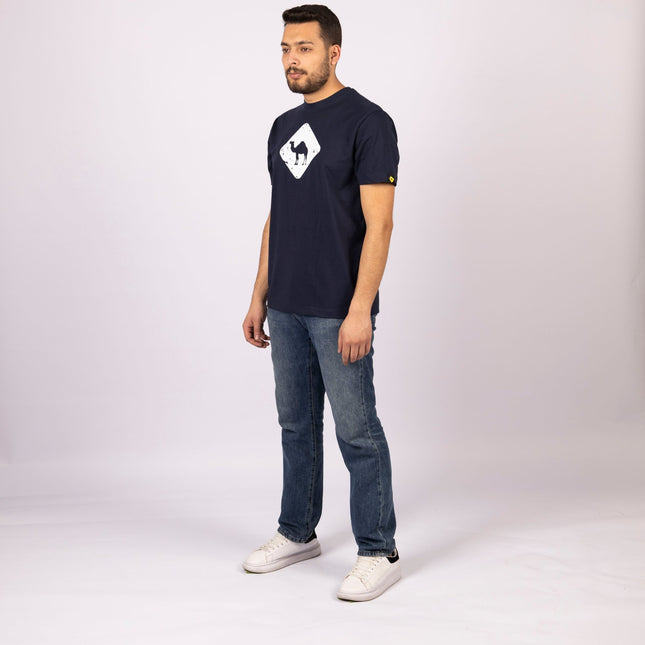 Jobedu Camel Crossing | Basic Cut T-shirt - Graphic T-Shirt - Unisex - Jobedu Jordan