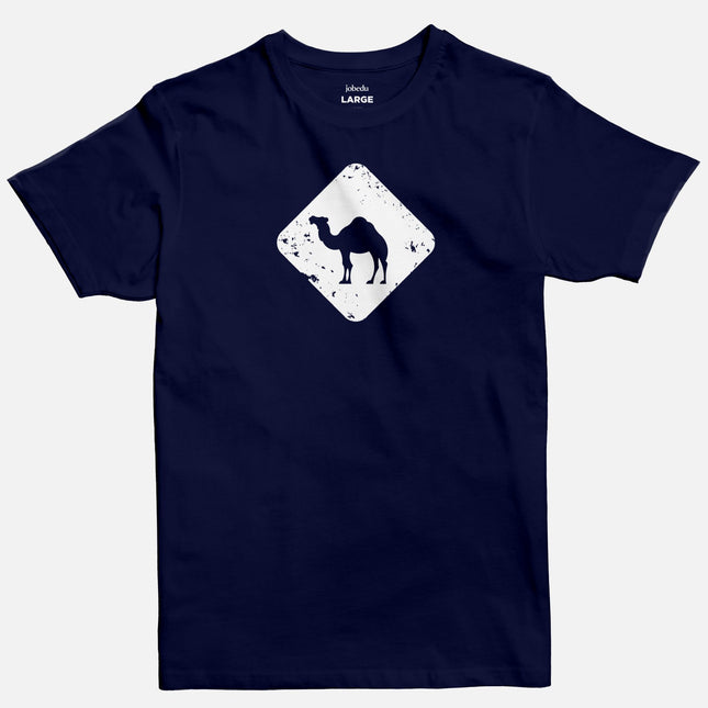 Jobedu Camel Crossing | Basic Cut T-shirt - Graphic T-Shirt - Unisex - Jobedu Jordan