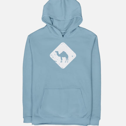 Jobedu Camel Crossing | Unisex Adult Light Hoodie - Graphic Light Hoodie - Unisex - Jobedu Jordan