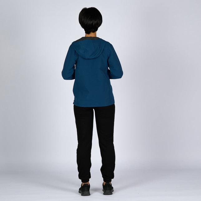 Navy Blue | Women Hooded Winterproof Jacket - Women's Jackets - Jobedu Jordan