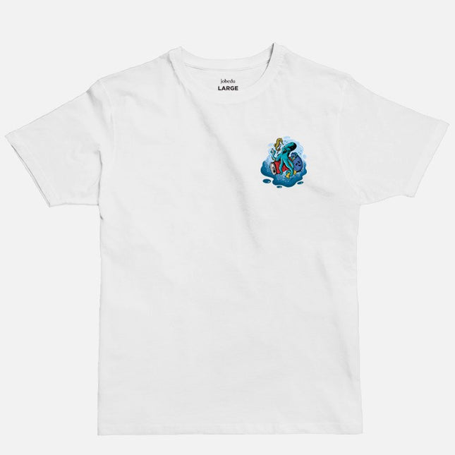 Octopus Icon | Basic Cut T-shirt - Graphic T-Shirt - Unisex - Jobedu Jordan