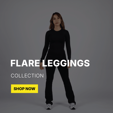 Women's Soft Knit Flare Leggings - Jobedu Jordan