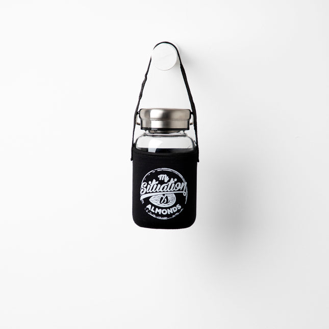 My Situation Is Almond | Premium Water Bottle with Sleeve & Hangers