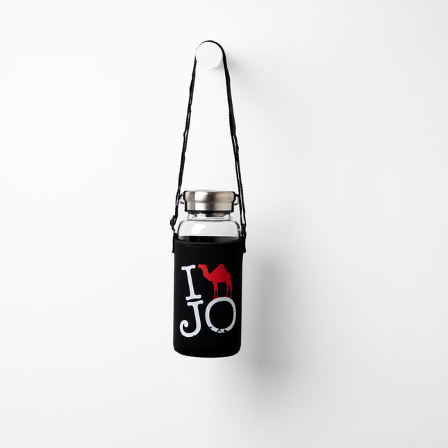 I Camel Jo | Premium Water Bottle with Sleeve & Hangers
