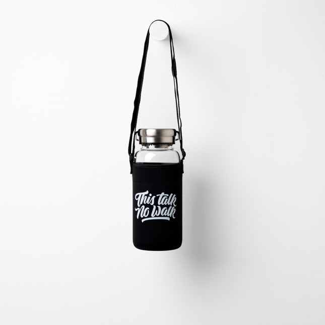 This Talk No Walk | Premium Water Bottle with Sleeve & Hangers