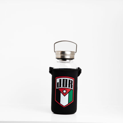 Jordan First | Premium Water Bottle with Sleeve & Hangers