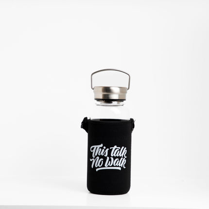 This Talk No Walk | Premium Water Bottle with Sleeve & Hangers