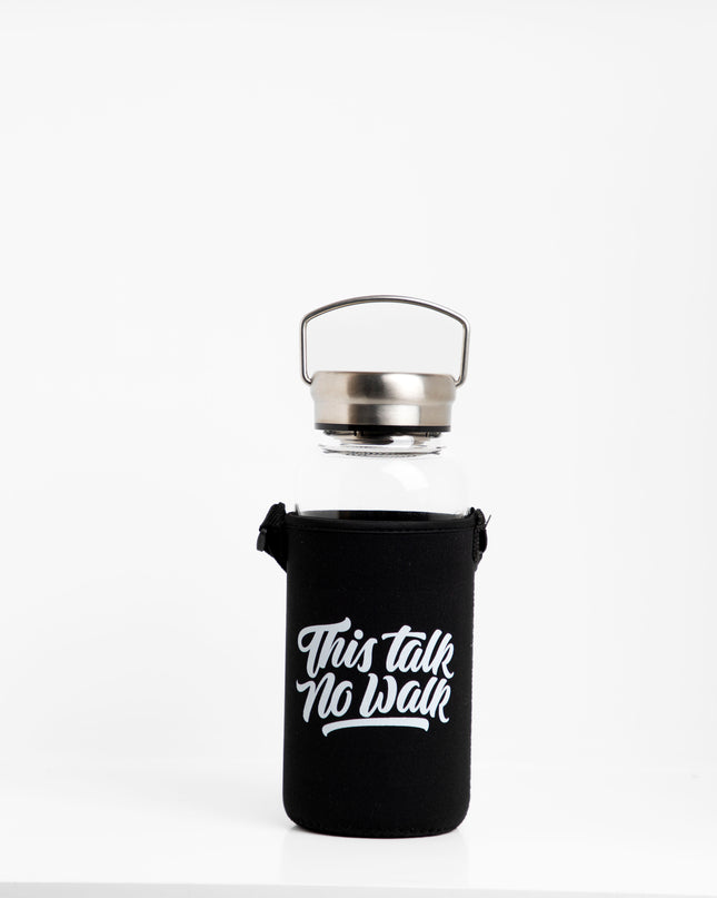 This Talk No Walk | Premium Water Bottle with Sleeve & Hangers
