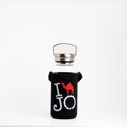 I Camel Jo | Premium Water Bottle with Sleeve & Hangers