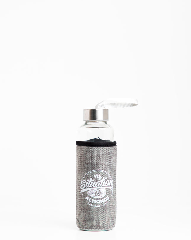 My Situation Is Almond | Premium Water Bottle with Sleeve