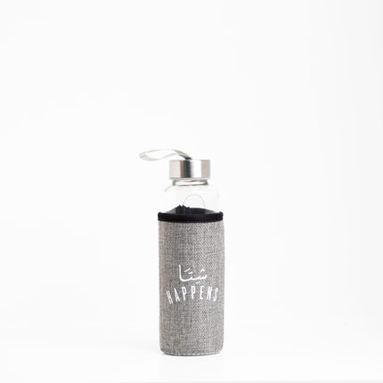 Shetta Happens | Premium Water Bottle with Sleeve