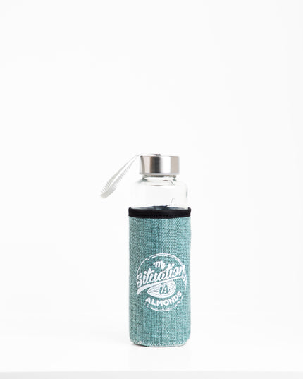 My Situation Is Almond | Premium Water Bottle with Sleeve