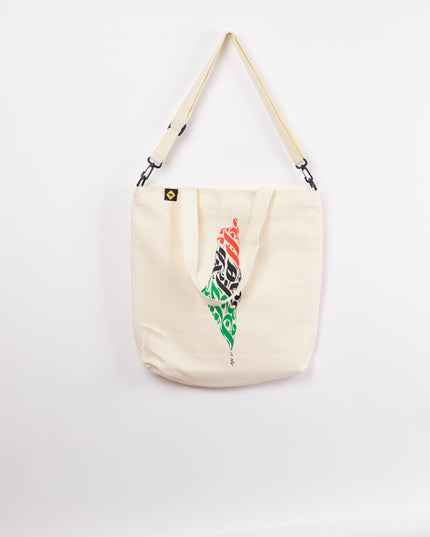 Palestine Arabia | Off White Totebag Hanged