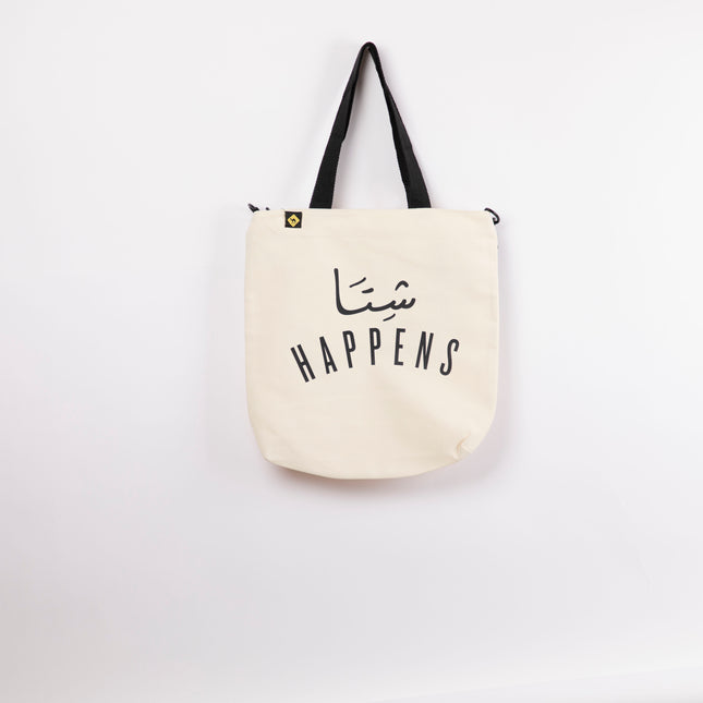 Shetta happens | Off White Totebag Hanged