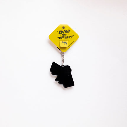 Jordan's Falcon | Rubber Keychain