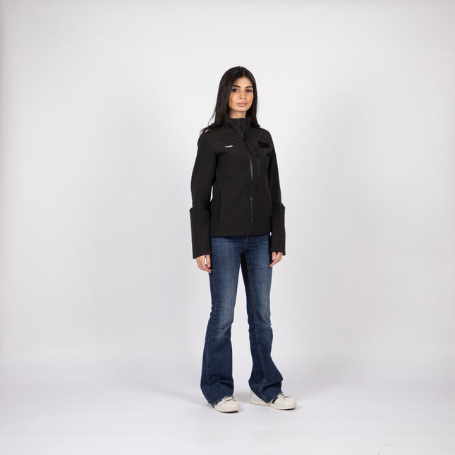 Jordan Flag | Women's Premium Windwall Black Edition Jacket