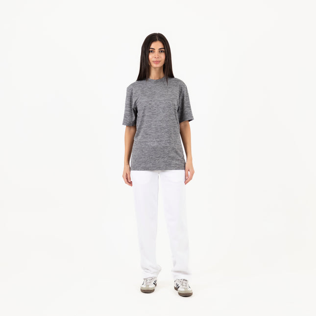 Finess Grey Heather | T-shirt Unisex Self-Rib