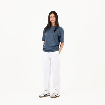 Airway Blue Heather | T-shirt Unisex Self-Rib