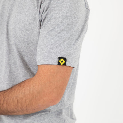 Soothing Grey Heather | T-shirt Unisex Self-Rib