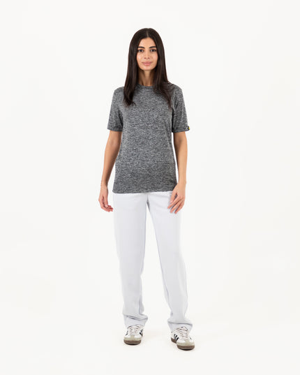 Black medium Heather | T-shirt Unisex Sport Self-Rib