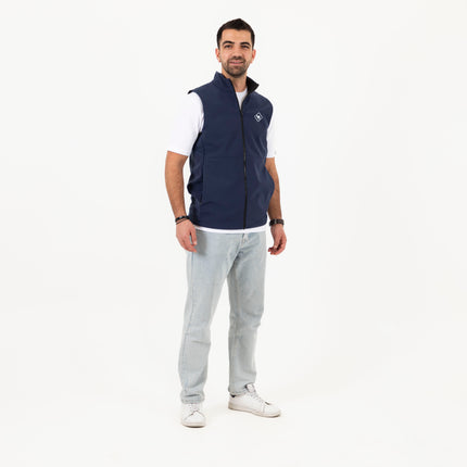 Jobedu Outline Summet Navy | Unisex Premium Windwall Vest