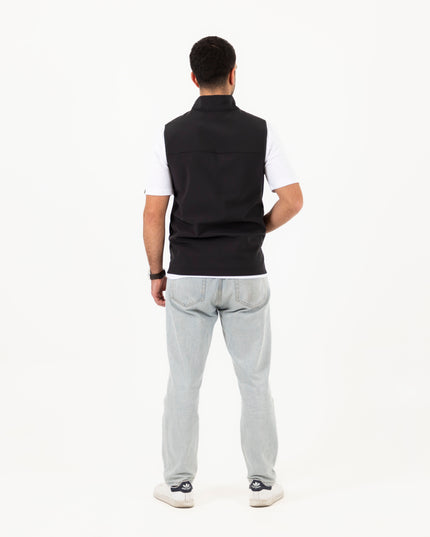 Jobedu Outline Black | Unisex Premium Windwall Vest