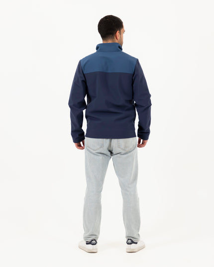 Jobedu Outline Summet Navy - Shady Blue | Unisex Premium Windwall Jacket