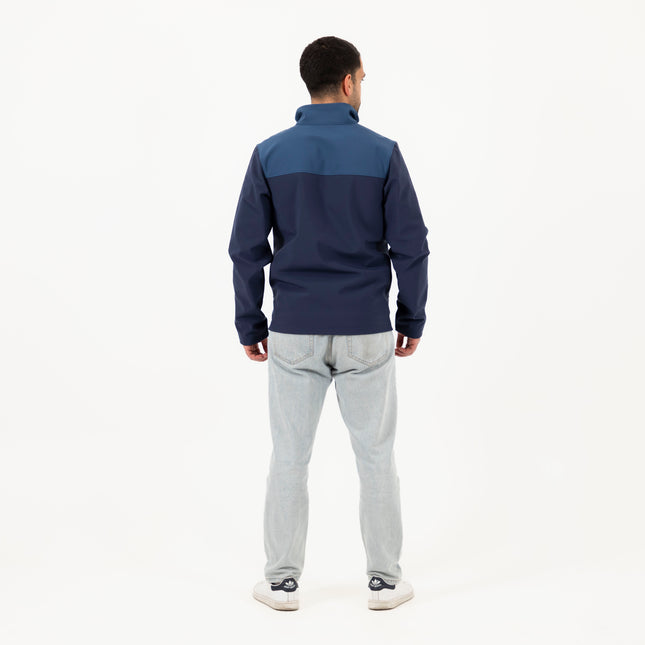 Jobedu Outline Summet Navy - Shady Blue | Unisex Premium Windwall Jacket