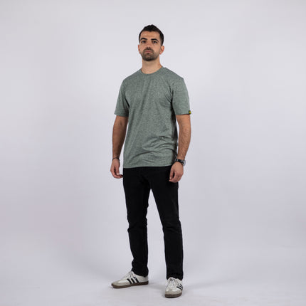 Flag Stone Heather | T-shirt Unisex Self-Rib