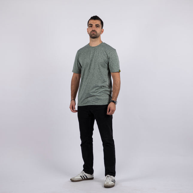 Flag Stone Heather | T-shirt Unisex Self-Rib