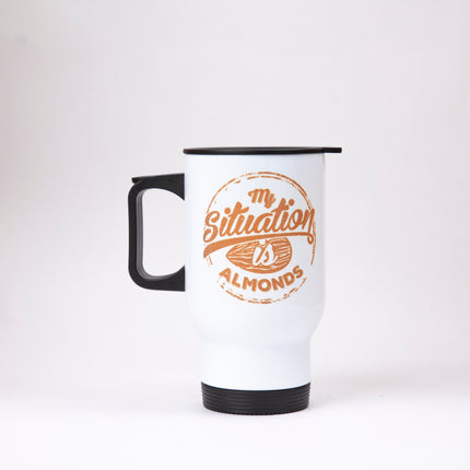 My Situation Is Almond | Sublimation Coffee Mug
