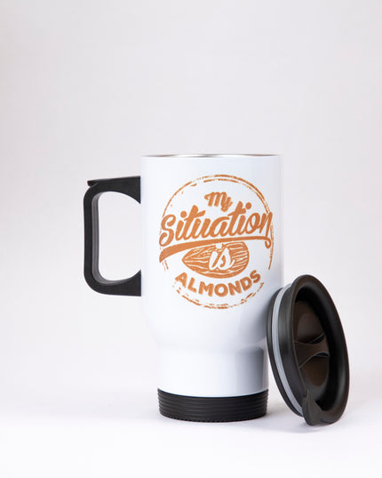 My Situation Is Almond | Sublimation Coffee Mug