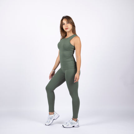 Olive | Women's Soft Knit Leggings