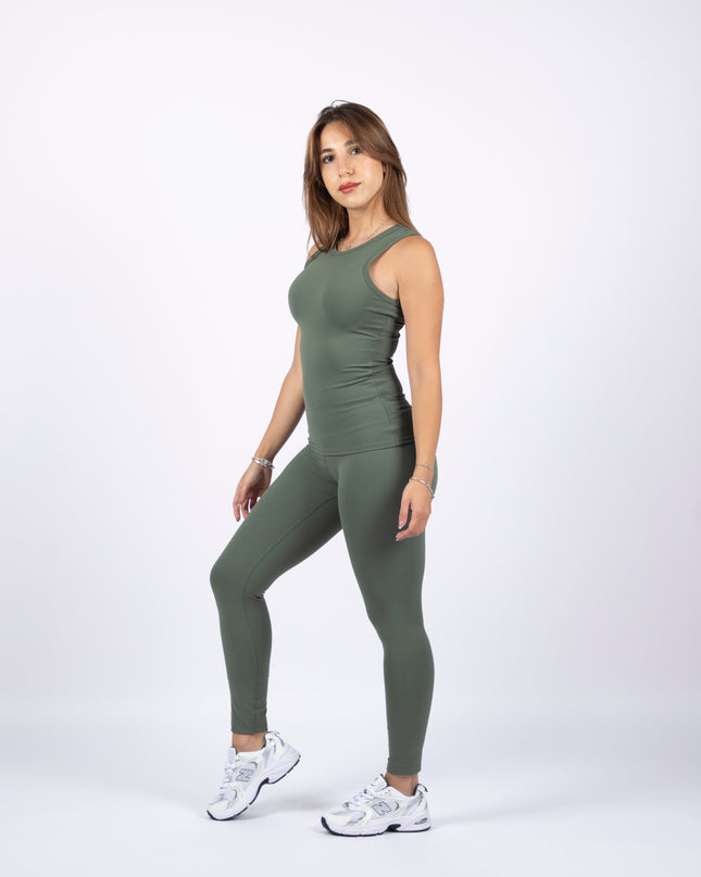 Olive | Women's Soft Knit Leggings
