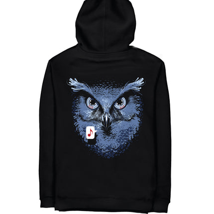 Owl Cassette | Graphic SuperBasic Premium Hoodies