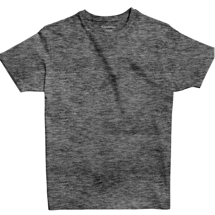 Black medium Heather | T-shirt Unisex Sport Self-Rib