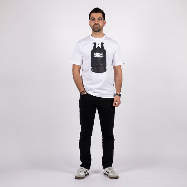Absolut Amman | Basic Cut T-shirt - Graphic T-Shirt - Unisex - Jobedu Jordan