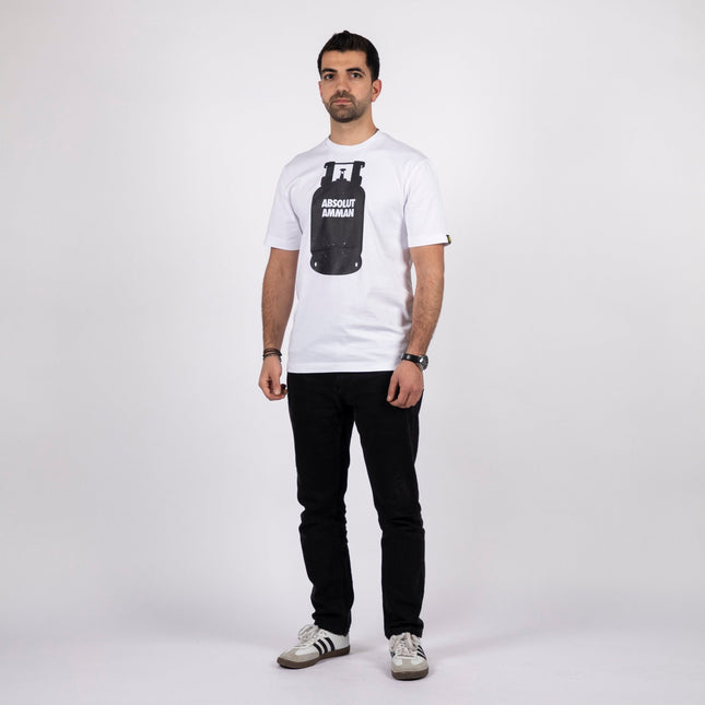 Absolut Amman | Basic Cut T-shirt - Graphic T-Shirt - Unisex - Jobedu Jordan