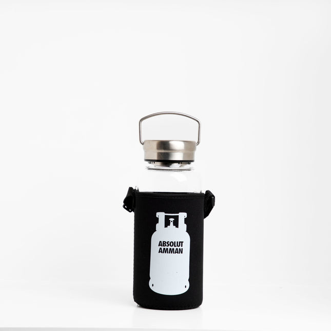 Absolute Amman | Premium Water Bottle with Sleeve & Hangers - Accessories - Premium Water Bottle with Sleeve & Hangers - Jobedu Jordan