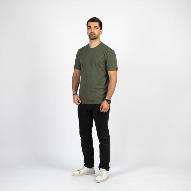 Army Green | Basic Cut T-shirt - Basic T-Shirt - Unisex - Jobedu Jordan