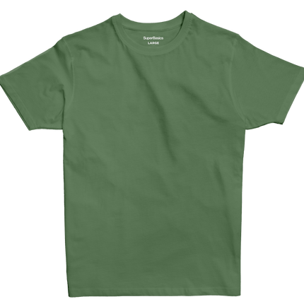 Army Green | Basic Cut T-shirt - Basic T-Shirt - Unisex - Jobedu Jordan
