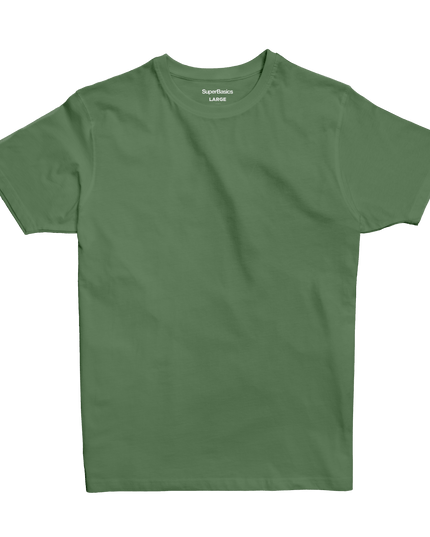 Army Green | Basic Cut T-shirt - Basic T-Shirt - Unisex - Jobedu Jordan