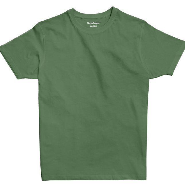 Army Green | Basic Cut T-shirt - Basic T-Shirt - Unisex - Jobedu Jordan