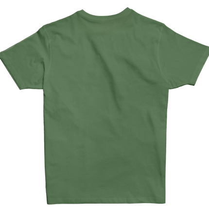 Army Green | Basic Cut T-shirt - Basic T-Shirt - Unisex - Jobedu Jordan