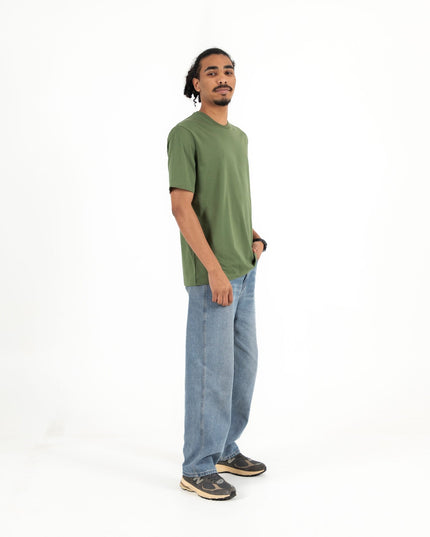 Army Green | Premium Basic Regular Cut Unisex T-Shirt - SuperBasic Premium Cut T-Shirt - Unisex - Jobedu Jordan