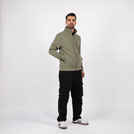 Army Green | Unisex Superbasic Trainer Jacket - Unisex Superbasic Trainer Jacket - Jobedu Jordan