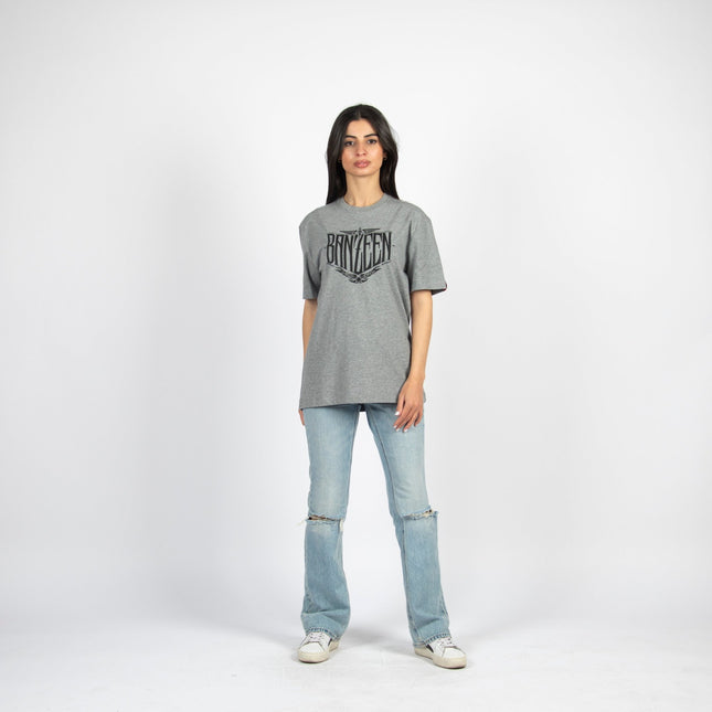 Banzeen Logo | Basic Cut T-shirt - Graphic T-Shirt - Unisex - Jobedu Jordan